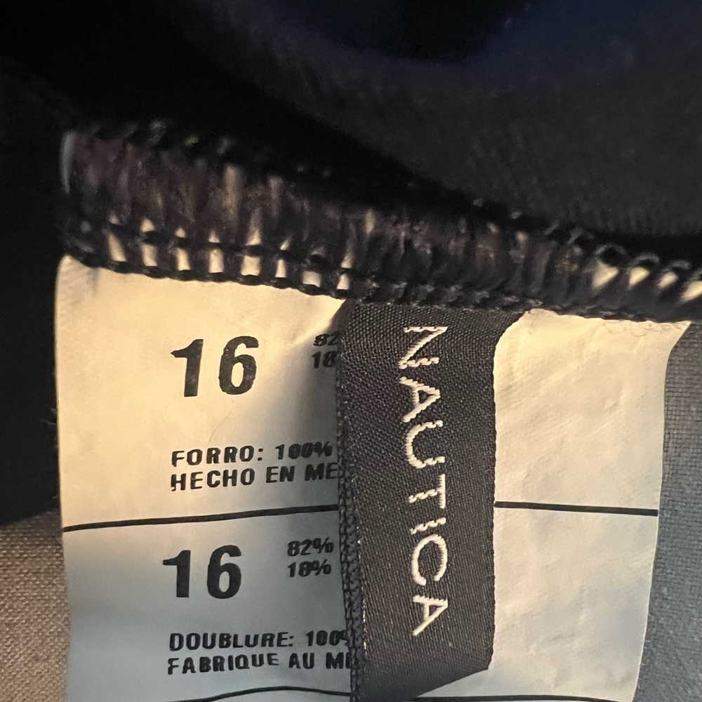 Nautica Women's Swimwear in Navy, Red, and White - Picture 4 of 5